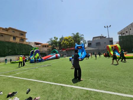  نجاح باهر للبرنامج الرياضي المميز الحركة بركة في الجماهيري كفر برا